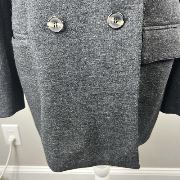 Emanuel Ungaro Double Breasted Wool Blazer Jacket Size 10/44 Knit - Picture 4 of 15
